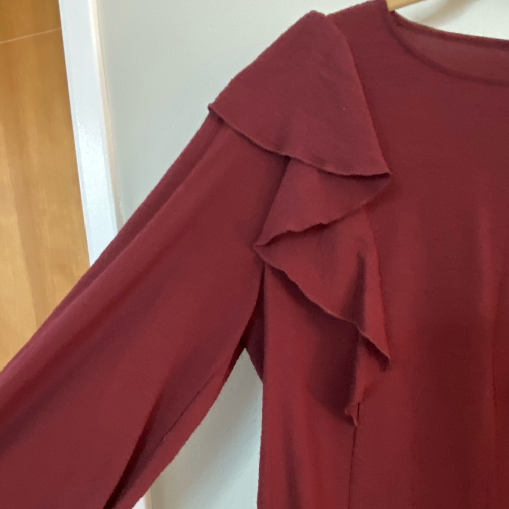 Madewell Ruffle Front Top - Picture 6 of 6